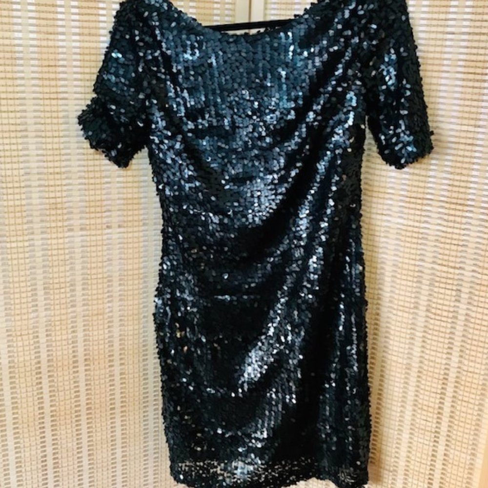 Narciso Lang Black Cocktail Dress